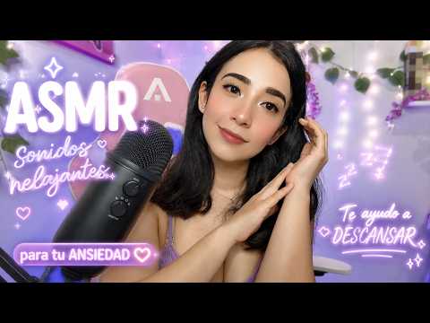 ASMR sonidos SUAVES 💖 | Adiós ansiedad, hola descanso 💤