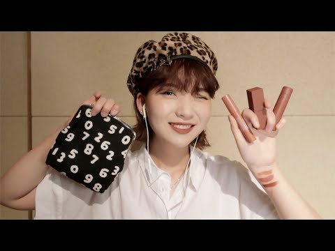 [ASMR] 9월의 최애템 소개하고 탭핑하기 (non BGM + BGM) / September Favorite item talking & tapping asmr