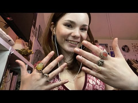 ASMR LOFI JEWELRY SOUNDS whisper ramble