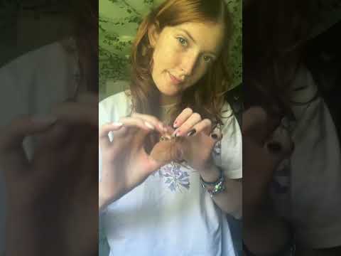 build up makeup brushing and tapping ASMR