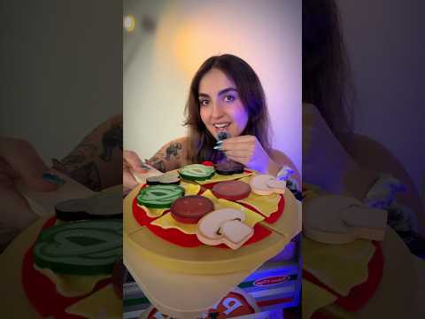 Te regalo una pizza 🍕🤭 #asmr #pizza