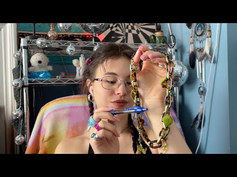 Asmr Overexplaining my jewelry (whispered rambling)