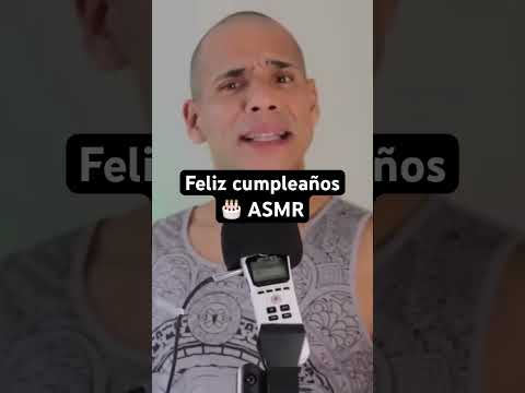 Feliz 🎂 cumpleaños #asmr #asmrcommunity #asmrtingles #asmrsounds #happybirthday #Felizcumpleaños