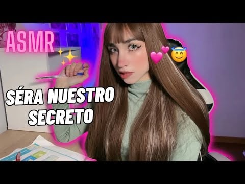 Shh… nos pueden descubrir 😳 | Profesora ASMR Roleplay
