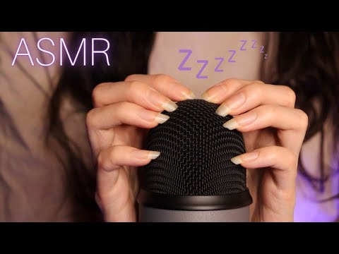 ASMR mic scratching and a little tapping NO COVER | no talking