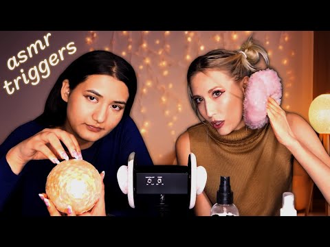 😴 ASMR Try Not to Fall Asleep 🌟 Tingle Marathon with Everyday Objects, Ashley & Vinni 🔥