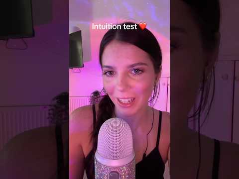 Intuition Test ❤️ #asmr #relax #visualtingle #asmrtriggers #tingles #asmrtriggers #satisfying