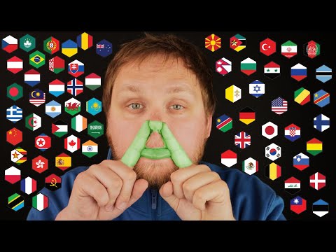 [ASMR A-words] - Rhythmic whispering in 40+ different languages for sleep