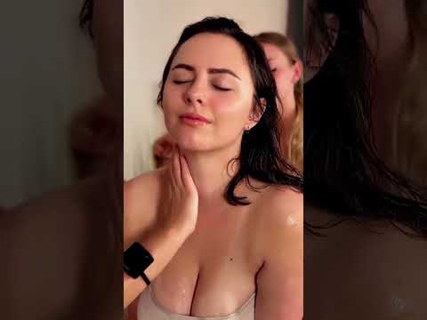 Indulge in the soothing sensations of our ASMR arms and chest massage