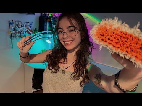 ASMR | Fazendo testes na sua pele