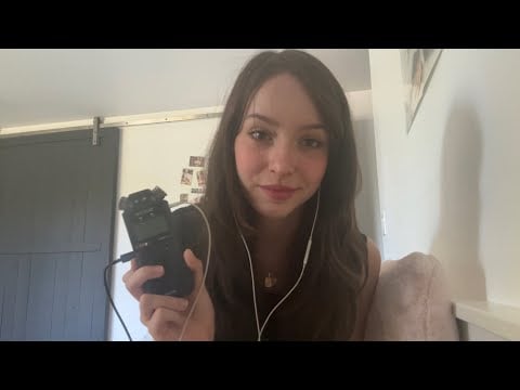 ASMR Testing the Tascam 𖹭