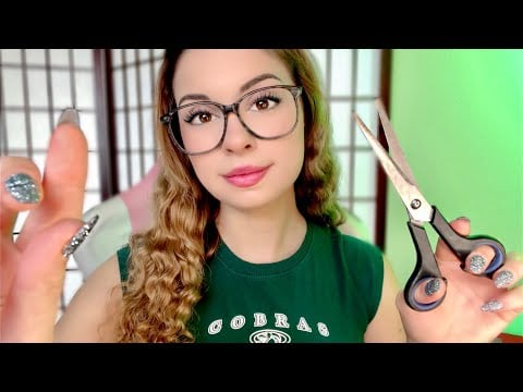 ASMR Français Coupe Réaliste,  Traitment Spa, Soin des Cheveux ✂️ASMR Roleplay Coiffeur HAIRCUT RP