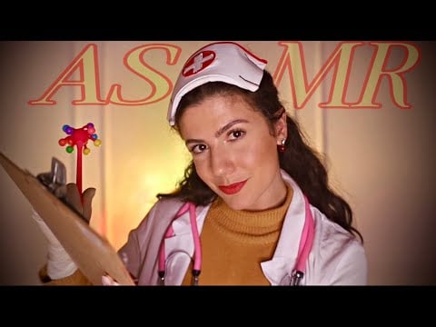 ASMR ENFERMEIRA | ANAMNESE EM VOCÊ 🩺🥼