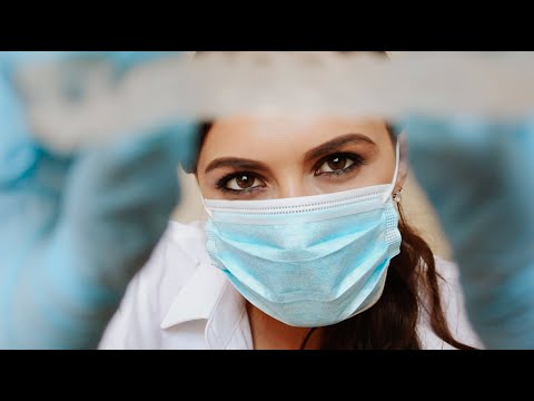 ASMR Dentist Cleans & Whitens Your Teeth Roleplay 🦷 (Latex Gloves, Brushing, Whispering, Crinkles)