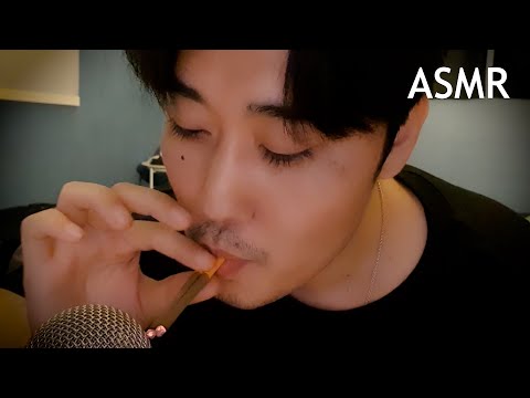 담배 asmr 새벽2시 같이 한대피고 자러가시죠ㅎㅎ(SMOKING ASMR)