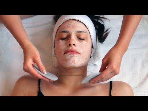 ASMR summer morning natural face lift & skincare (whisper, deep relaxation, tingles!)