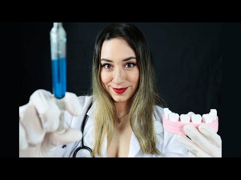 ASMR Doctora Roleplay 🦷Limpieza de Dientes en Español Para DORMIR✨💤