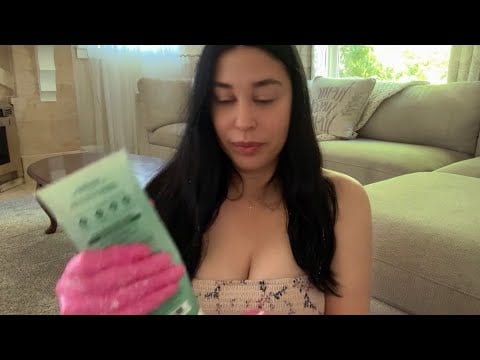 Gentle massage for sweet dreams.💤 #asmr #lofi #asmrmassage 