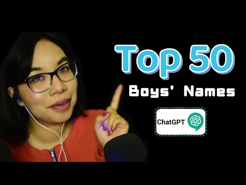 ASMR WHISPERING BOYS' NAMES - When You Hear Your Name You Can Sleep (Stuttering, Ear to Ear) 👦🩵