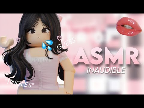 ROBLOX ASMR ☆Guess the word in Inaudible asmr