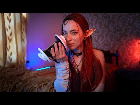 ASMR Ear Liсking, High Sensivity Mouth Sounds (echo + delay) 🤍 (3Dio)