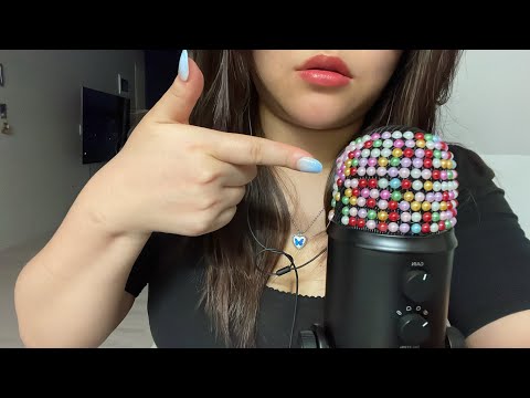 ASMR 소리 존좋!💎보석을 달고 왔다구?! | 마이크 보석 탭핑, 스크래칭 |mic tapping, scratching asmr