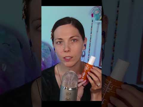 asmr grwm - plastic tapping bright icon vitamin c and e application