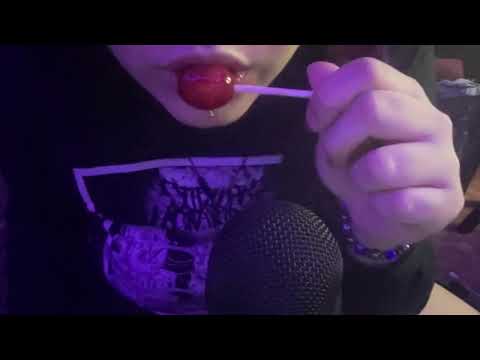 ASMR Lollipop licking