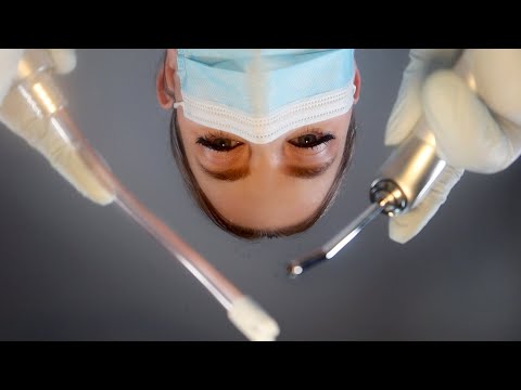 ASMR Dentist Teeth Cleaning and Dental Exam