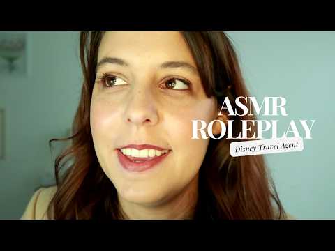 ASMR Disney Travel Agent Roleplay | Soft Spoken, Typing Sounds | Virtual Roleplay