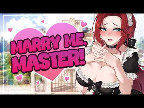 Your Cute Possessive Maid Interrupts Your Wedding | ASMR Roleplay