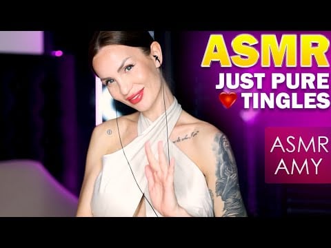 ASMR Just Pure Tingles ✨ Finger Fluttering, Soft Tapping & Whispered Comfort