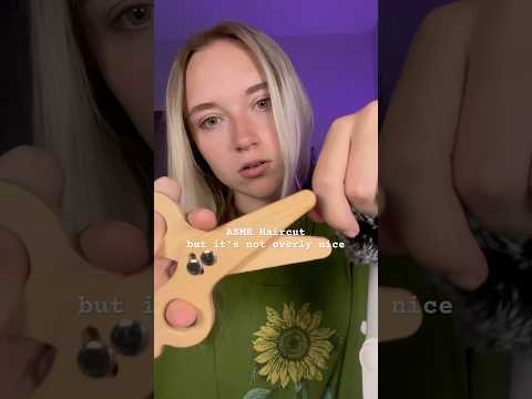 Hope you like your hair. or not. idrc. #asmr #haircut #shorts