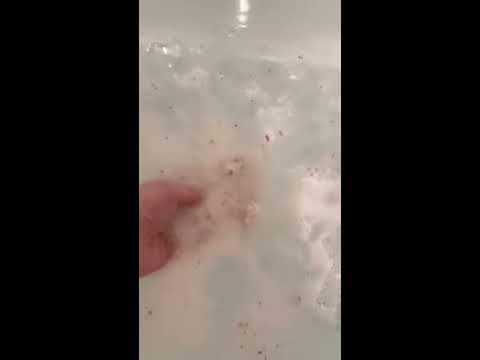 ASMR #shorts Fizzy Lush Bathbomb
