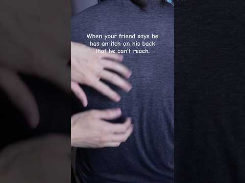 Itchy back? No problem. FAST & AGGRESSIVE Back Scratching ASMR