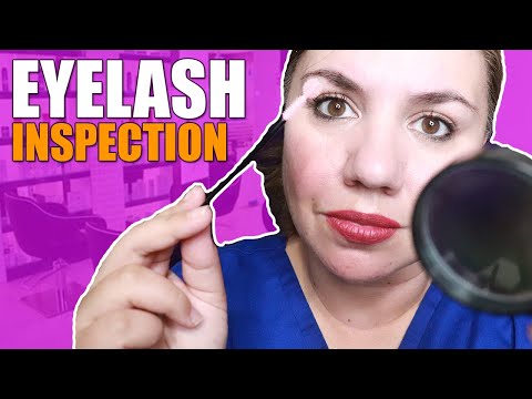 ASMR: Eyelash Mites Check / Personal Attention / ASMR Jonie