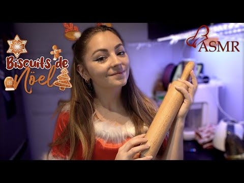 ♡ ASMR  - Recette de gateaux pour Noël ♡