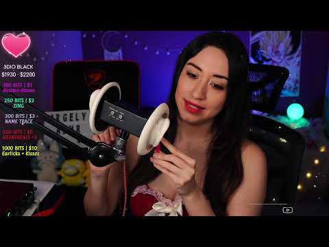 VEN A DORMIR CON TU ASMR FAV ❤️ LIVE/ENVIVO ❤️ !s !tip !cofres !earlicking