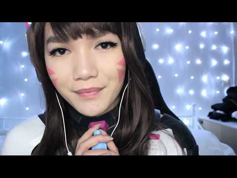 ASMR Overwatch D.Va healing you (Roleplay) | tascam dr05 | ASMRhing