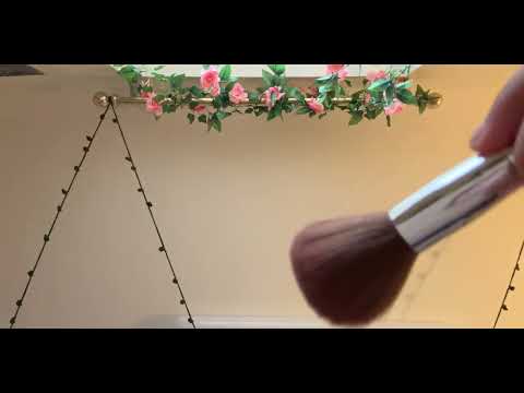 asmr soothing you by brushing your face 🍵🫧🫠