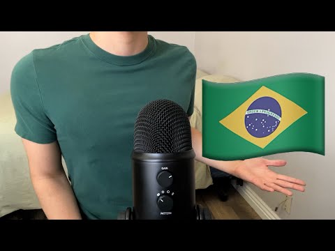 ASMR | Learn Portuguese with me (ASMR em Português)