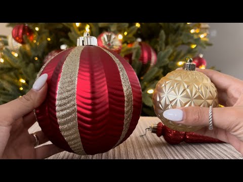 2nd day of Christmas: tree ornaments | Mini ASMR