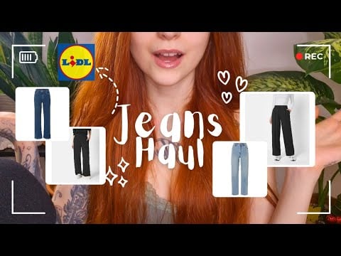 jeans & pants haul: finding the perfect fit whispered ASMR 👖
