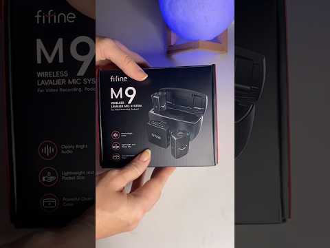 Unboxing microfone FIFINE M9 #asmr #asmrshorts #fifinem9 #fifine