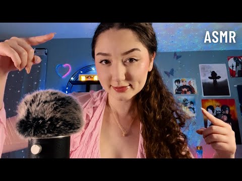 ASMR FAST Hand Movements & Personal Attention *Mouth Sounds*