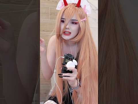 АСМР от Пауэр Человек Бензопила #асмр #косплей #asmr