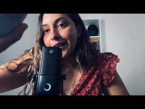 ASMR ✨ ATENCIÓN PERSONAL PARA TI Y TU LINDA CARITA ♥️ [mouthsounds, visual]