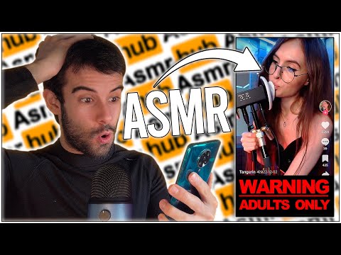 REACCIONÉ al ASMR de TIKTOK y esto fue lo que PASÓ (+20 mins de ASMR)