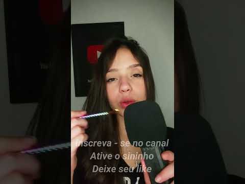 ASMR ROLEPLAY - AMIGA TE MAQUINDO  ( Som de CHUVA ) - Luiza Aro #shorts