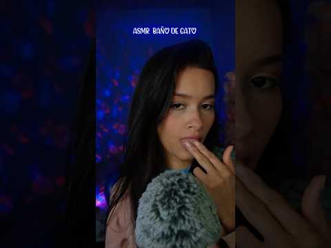 Spit paint/banho de gato/baño de gato  #asmr #tingles
